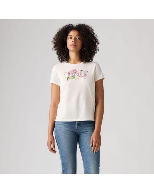 Levi's Perfect Tee in het Blue