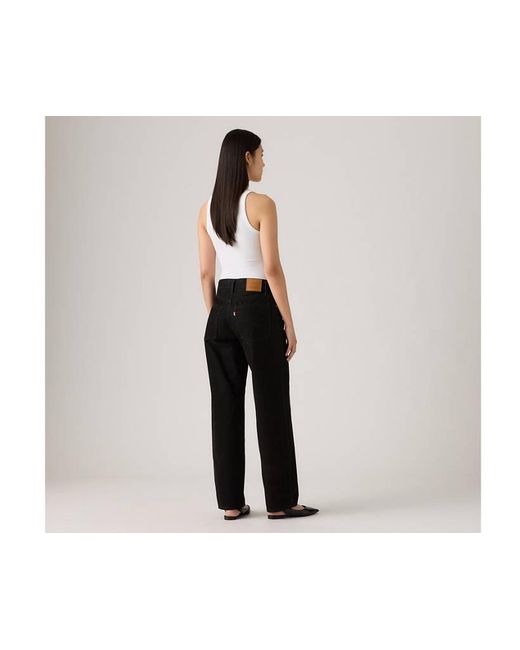Jeans Baggy Modello Dad di Levi's in Black