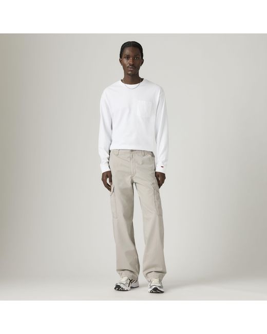 Levi's Blue Xx Cargo Baggy Pants for men