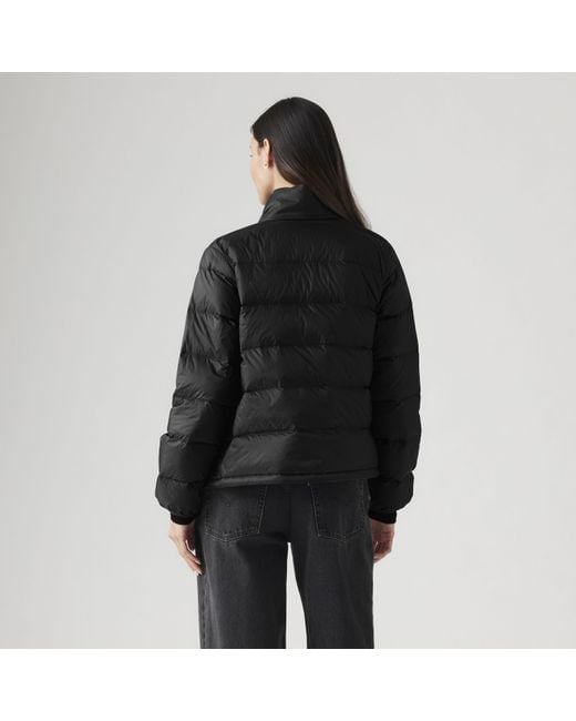 Levi's Polly Packable Donsjack in het Black