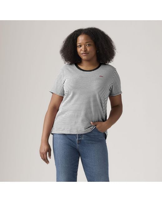 Levi's Black The Perfect Tee (Plus Size)