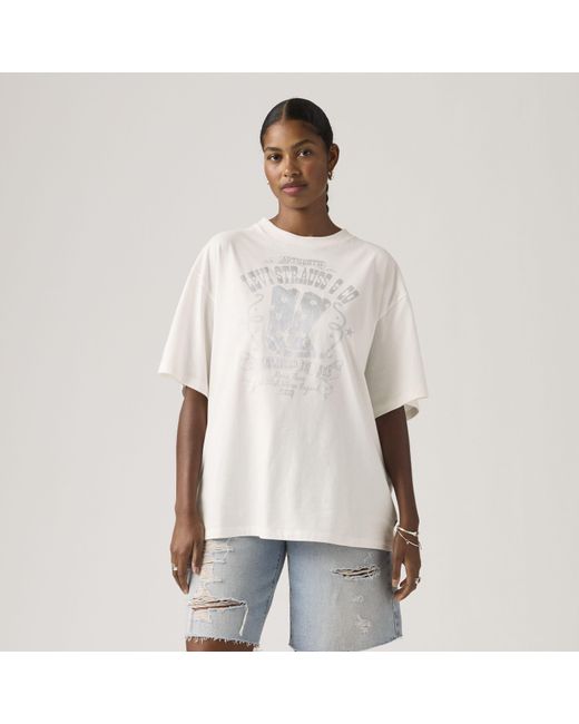 Graphic Short Stack Tee di Levi's in Natural