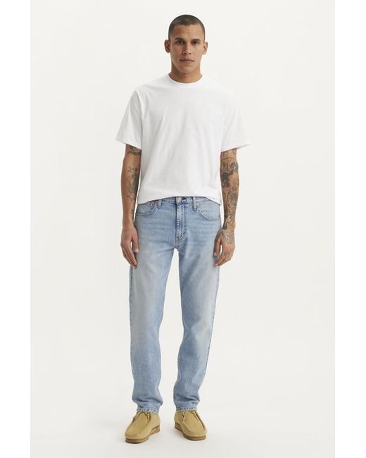 Levi's Blue 502 Taper Jeans for men