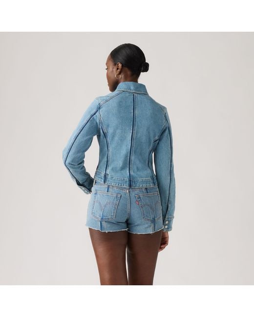 Chaqueta Trucker Shadow Seamed Levi's de color Blue