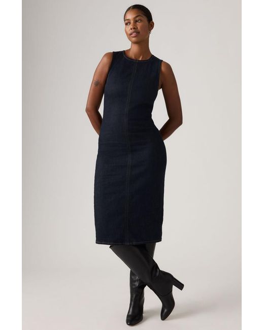 Levi's Blue Column Dress
