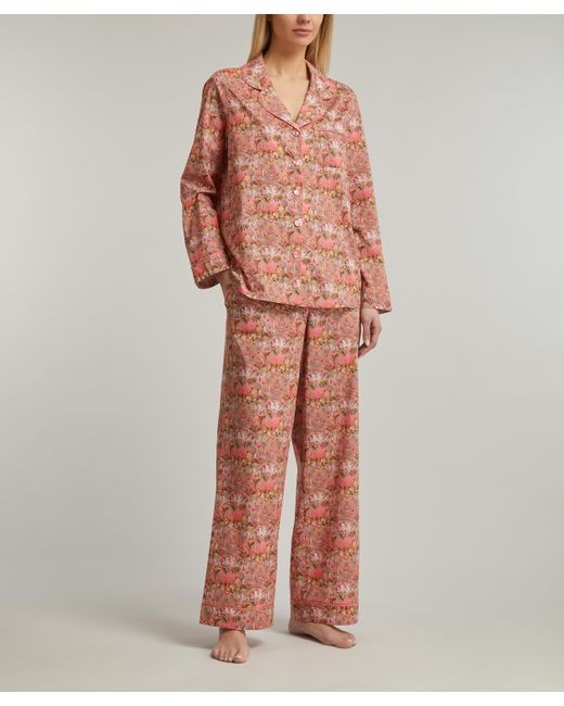 Liberty Multicolor Women's Miro's Paradise Tana Lawn Cotton Classic Pyjama Set Xxl