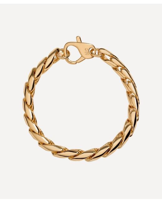Joolz by Martha Calvo Metallic 14Ct-Plated Mercer Chain Bracelet