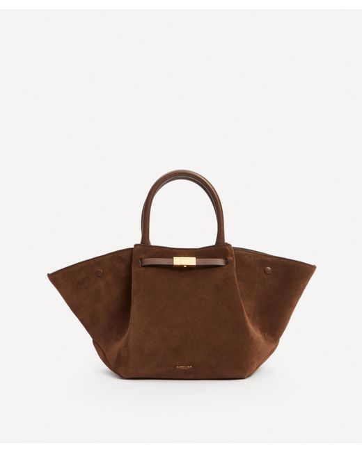 DeMellier Brown Women's Midi New York Tote Bag