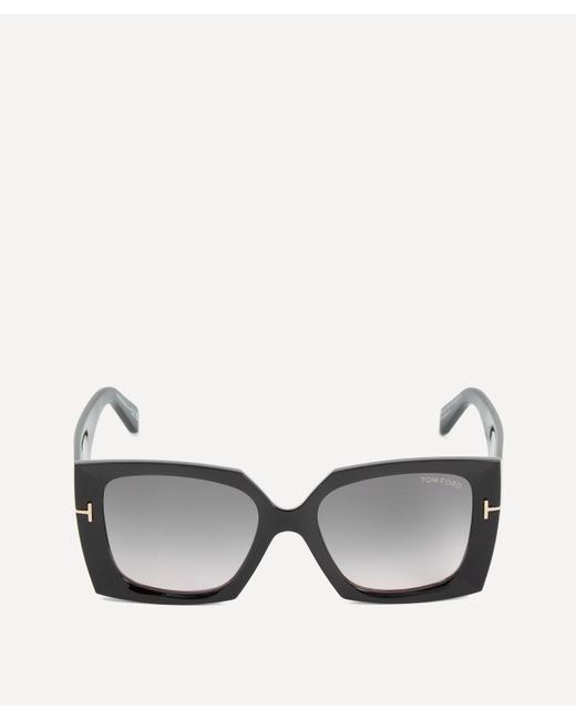 Tom Ford Gray Women's Jaquetta Oversized Square Sunglasses One Size