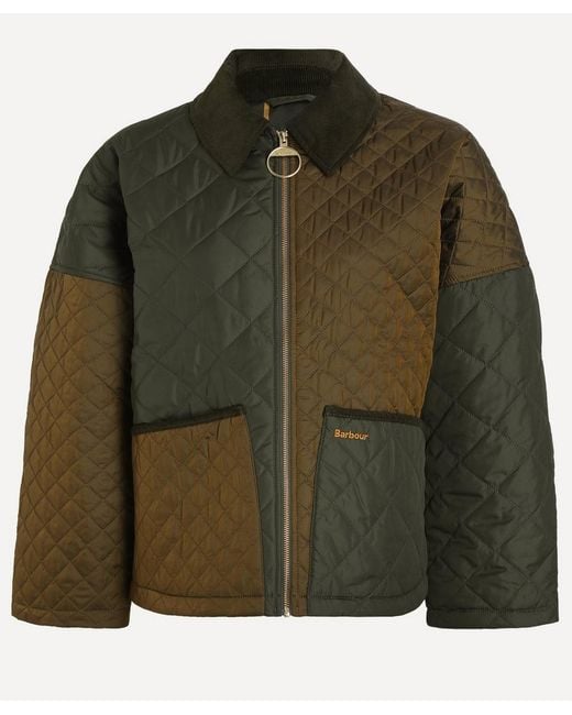 Barbour Green Danby Quilted Jacket