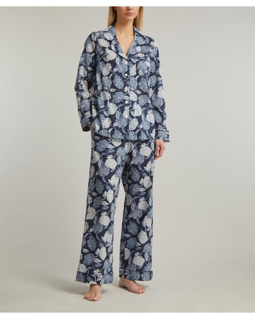 Liberty Blue Women's Azores Tana Lawn Cotton Classic Pyjama Set Xl