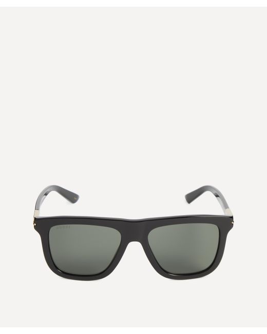 Gucci Gray Mens Square Sunglasses One Size for men