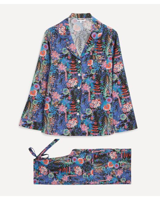 Liberty Blue Women's Tresco Tana Lawn Cotton Pyjama Set