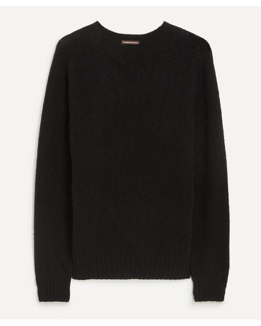 YMC Black Suedehead Jumper for men