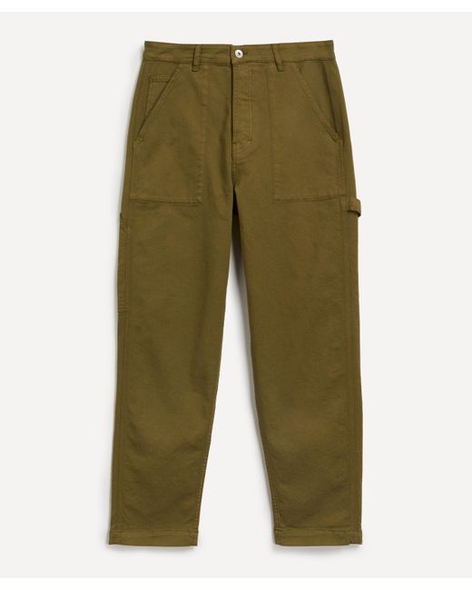 YMC Green Mens Olive Painter Trousers 36 for men