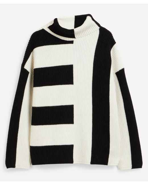 joseph high neck chunky knit