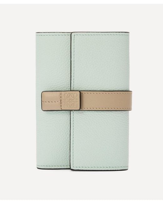 Loewe Green Small Calfskin Vertical Wallet