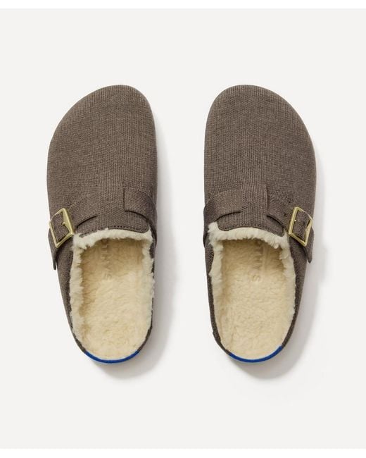 Rothy's Natural Cosy Buckle Clogs