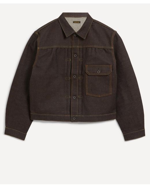 Kapital Black Century Denim 1St Jacket for men