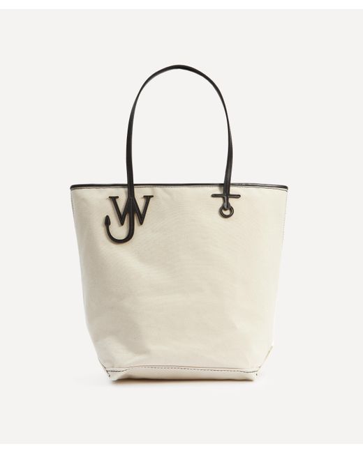 J.W. Anderson Natural Women's Tall Anchor Canvas Tote Bag One Size