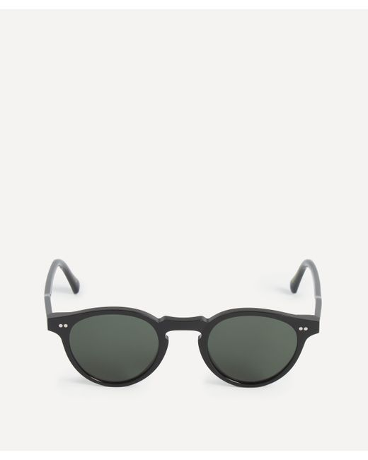 Monokel Black Mens Forest Round Sunglasses One Size for men