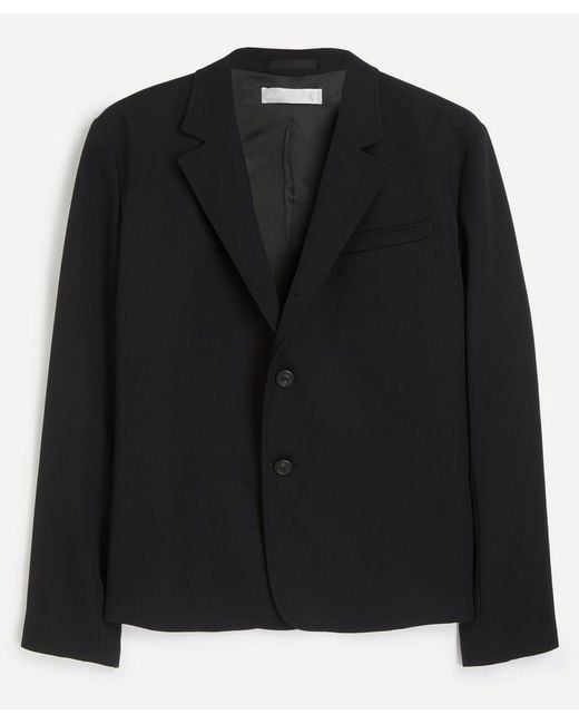 Our Legacy Black Rolling Wool Blazer for men