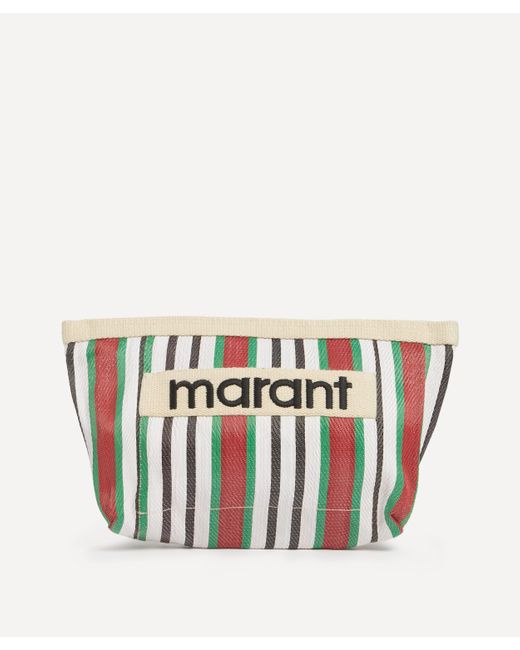 Isabel Marant White Women's Powden Pouch Bag One Size