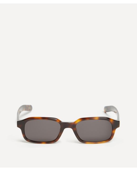 FLATLIST EYEWEAR Brown Mens Hanky Rectangular Sunglasses One Size for men