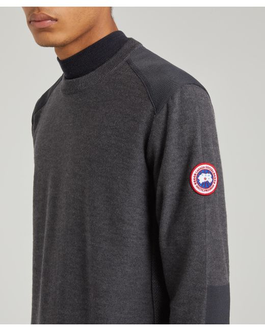 Canada Goose Goose Dartmouth Crewneck Sweater in Gray Lyst