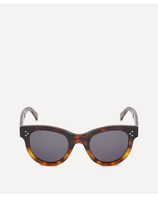 Céline Black Round Sunglasses