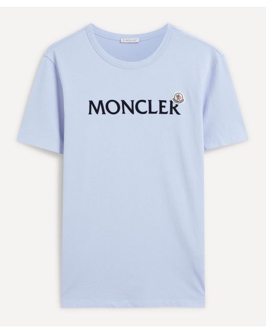 blue moncler shirt