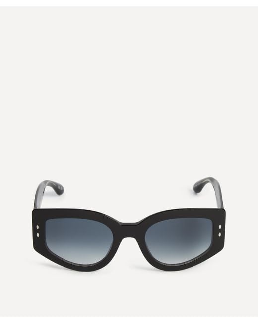 Isabel Marant Women's Acetate Cat Eye Black Sunglasses One Size