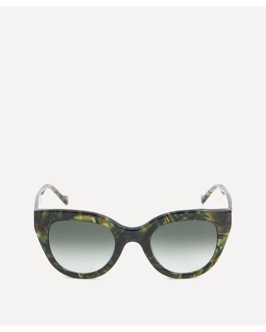 Liberty Green Women's Oversized Cat-eye Sunglasses One Size
