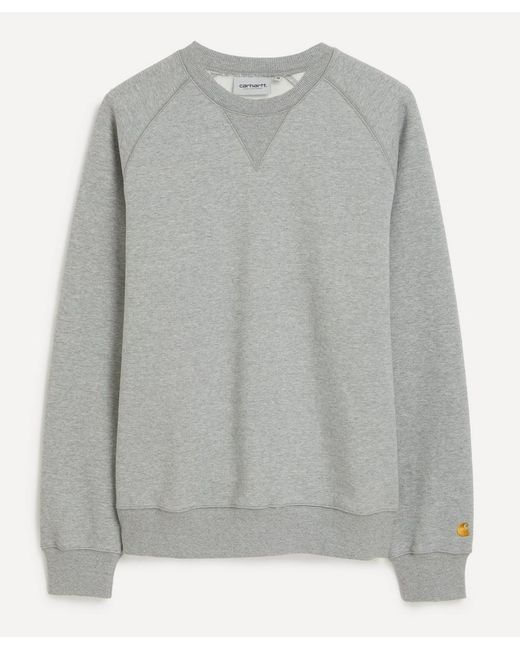 Carhartt Gray Heather Chase Jumper Heather for men