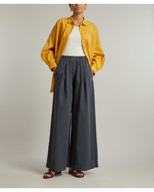 Sessun Gray Women's Ridye Wide-leg Trousers 10