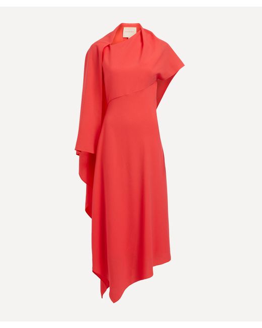 Roksanda Red Women's Pascale Dress