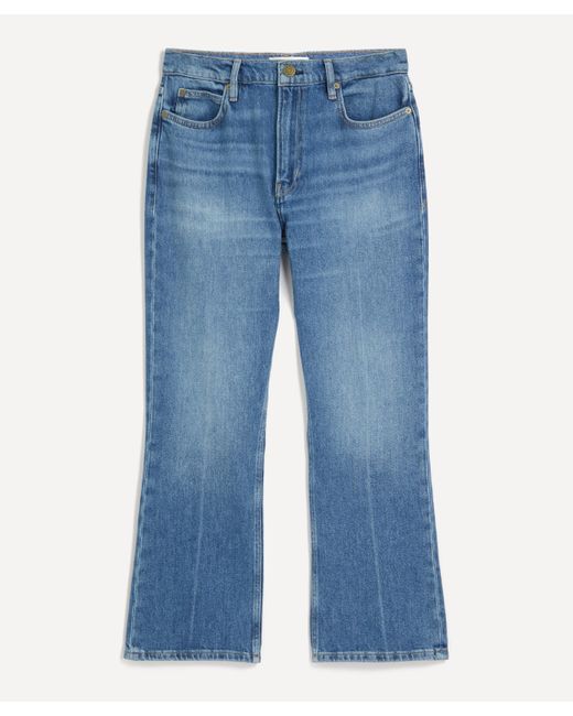 FRAME Blue Women's 70s Crop Mini Boot Jeans 26