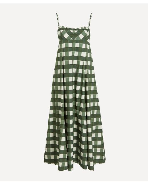 Clea Green Theron Midi Dress