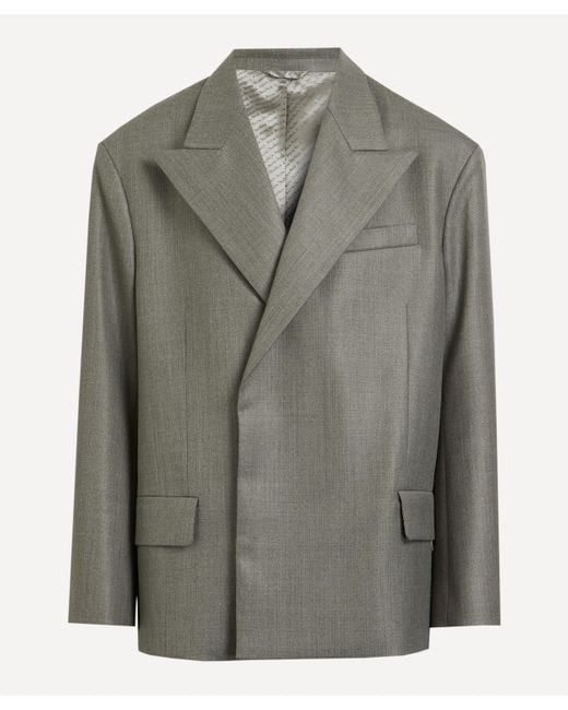 Acne Green Mens Vintage Grey Suit Jacket 40/50 for men