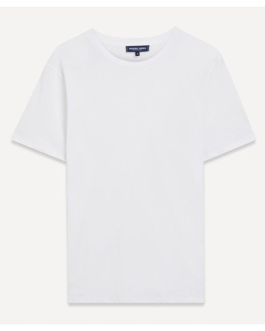 Frescobol Carioca White Mens Lucio T-shirt for men
