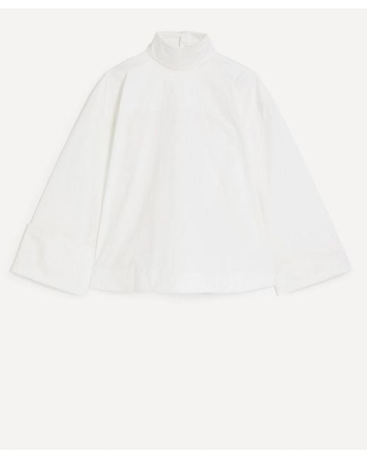 Franchise White Sloane Blouse