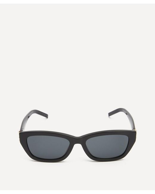 Saint Laurent Black Cat Eye Acetate Sunglasses