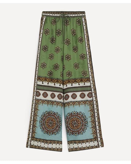 ALÉMAIS Green Contina Jogger Trousers