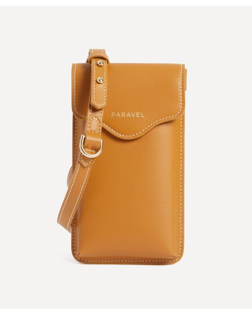 Paravel Orange Women's Crossbody Phone Bag One Size