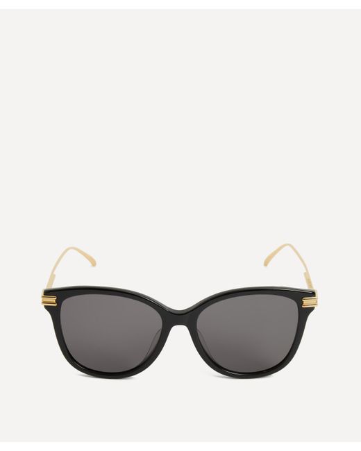 Bottega Veneta Gray Women's Cat-eye Sunglasses One Size