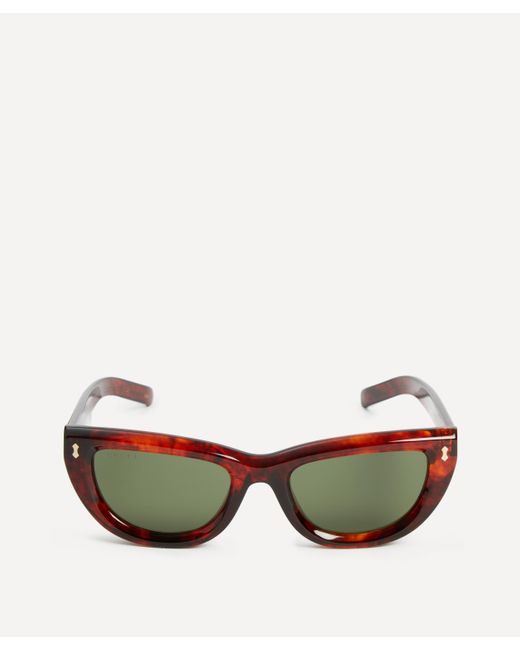 Gucci Brown Women's Cat-eye Sunglasses One Size
