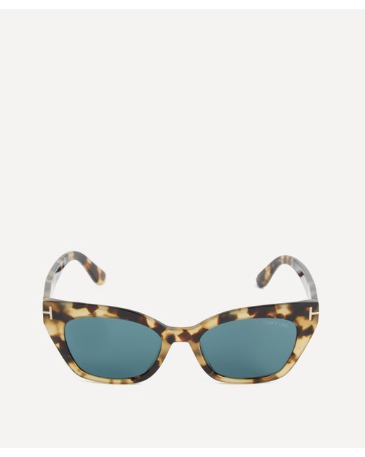 Tom Ford Blue Women's Juliette Cat-eye Sunglasses One Size