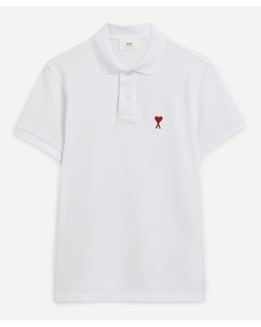 AMI White Classic Fit De Coeur T-shirt Xl for men