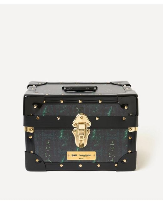 Cambridge Satchel Company Black Mini Vanity Trunk