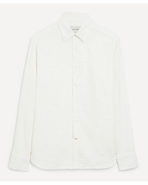 Oliver Spencer White Conduit Classic Shirt for men